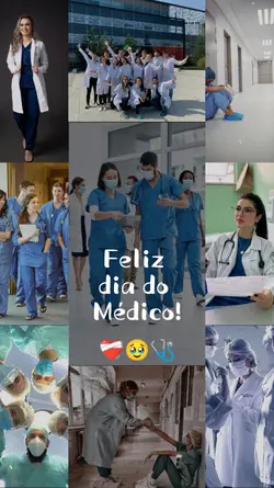 Feliz dia do médico