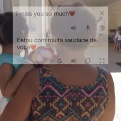 I miss you so much..