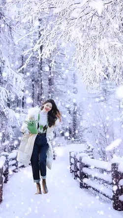 Snow scene