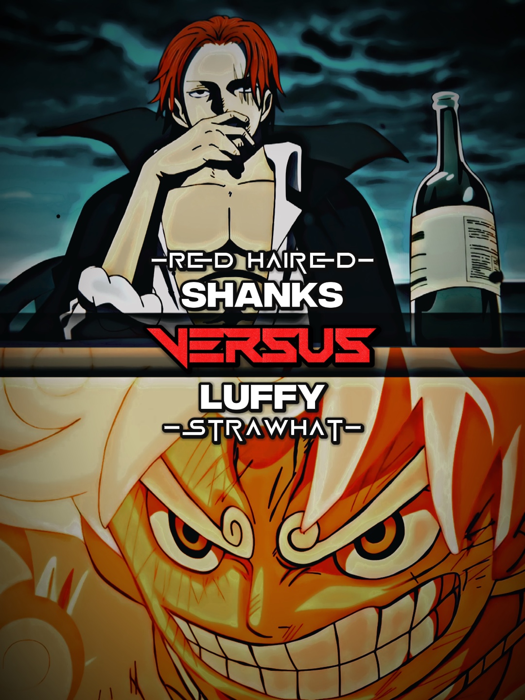 Shanks VS Luffy