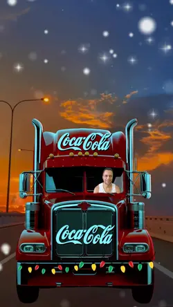 caminhão  coca-cola