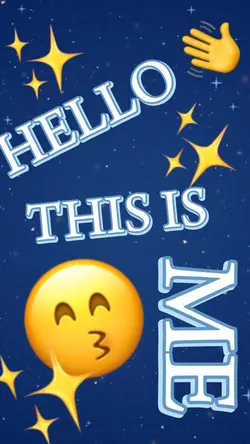 HELLO ๐ THIS IS ME ๐