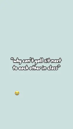 sitting together 😭😂 