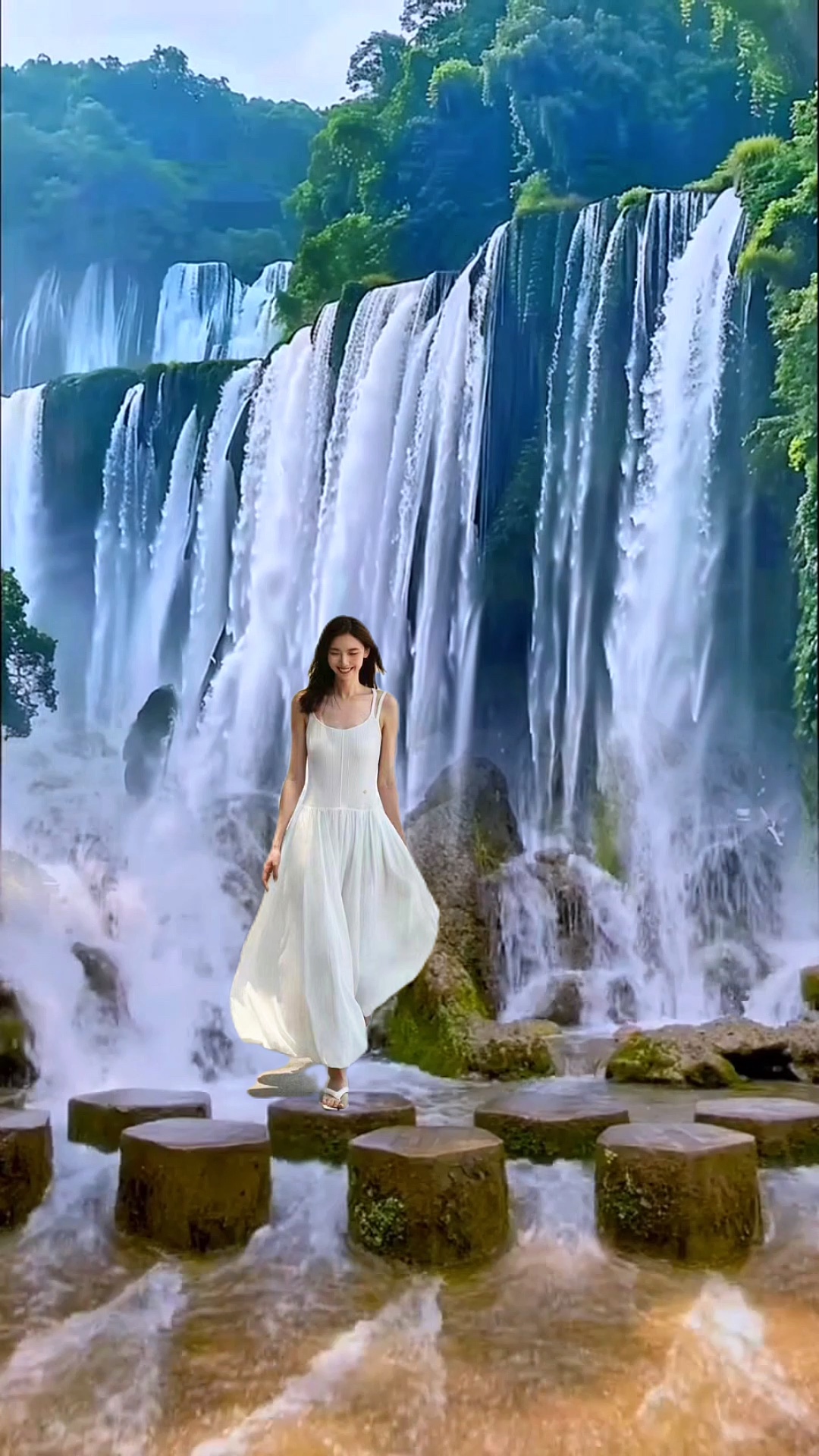 Waterfall view