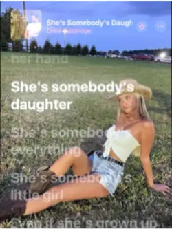 She is somebody’s 👩👧