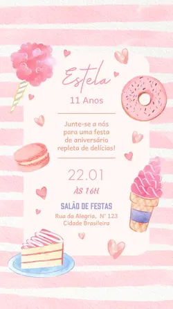 CONVITE DOCES
