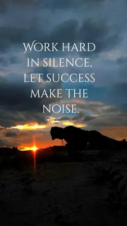 Work hard 