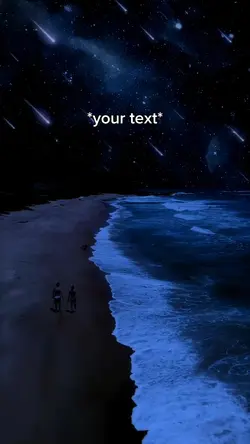 Night beach