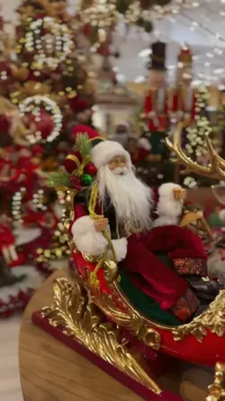 Natal loja decoração