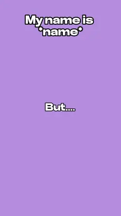 That’s not my name