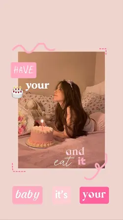 Bby it’s your b-day🤍