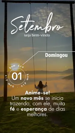 Bem-vindo, Setembro!