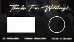 YouTube outro 🖤🖤