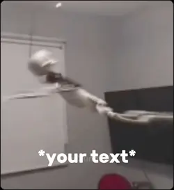 Skeleton meme