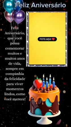 Cartão Aniversário