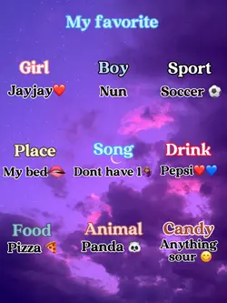 My favorite things😚