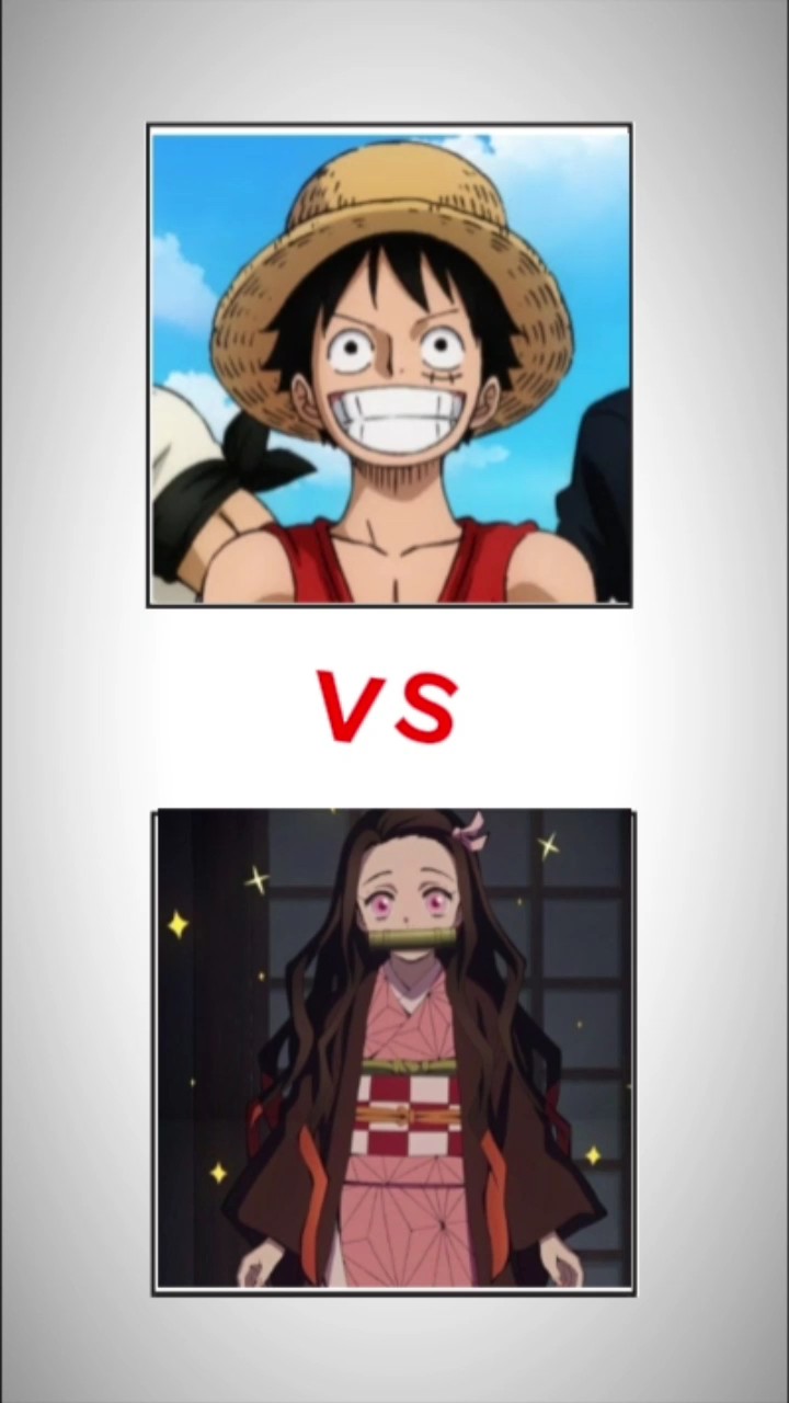 luffy vs nezuko