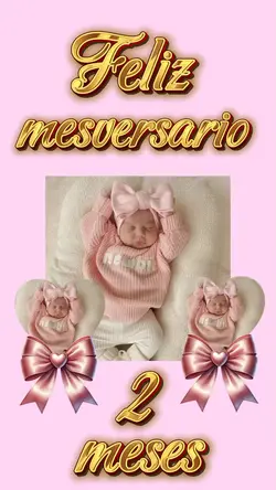 feliz Mesversario 