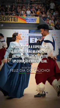 FELIZ DIA DO GAÚCHO 