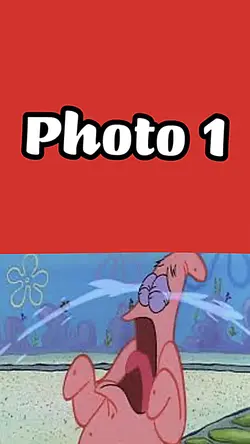 Sad to happy Patrick