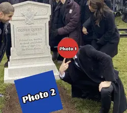 Gravestone meme