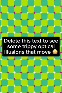 Moving illusions 😱