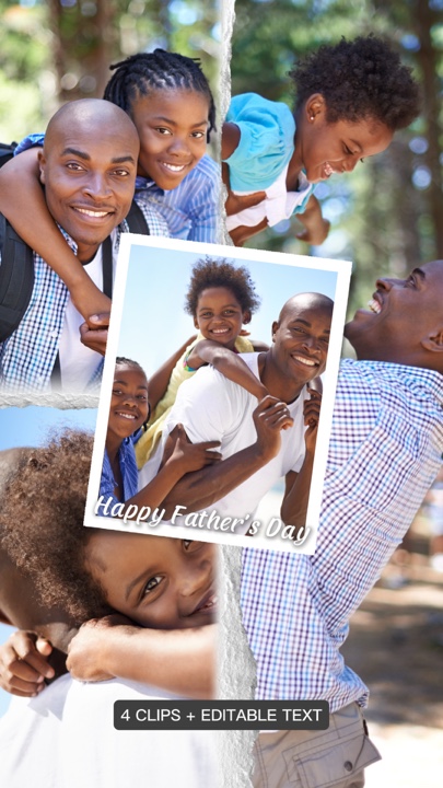 Father's Day collage