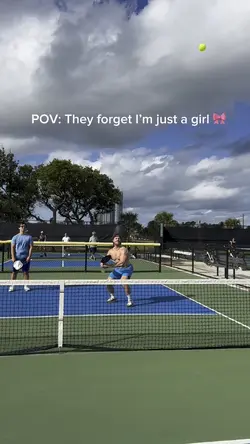Pickleball girl