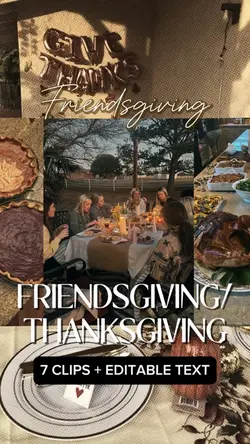 friendsgiving 🦃🍂✨