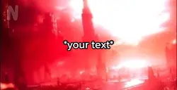 Laser beam at planet