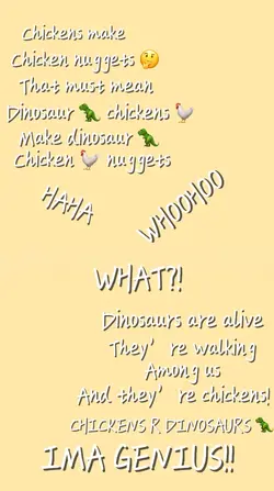 Dino nuggets