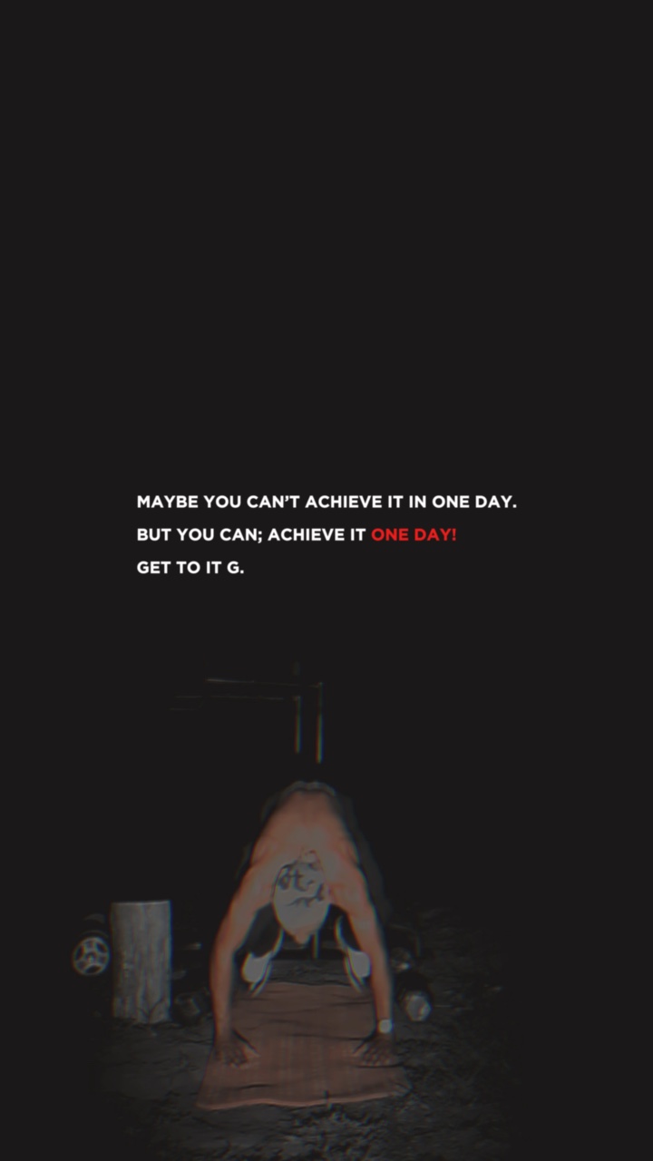 YOU CAN ACHIEVE IT!