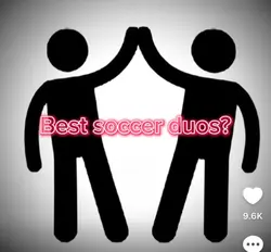 Soccer duo
