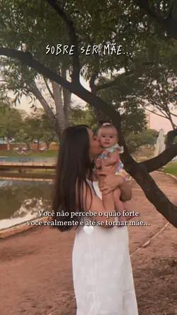 Sobre ser mãe…