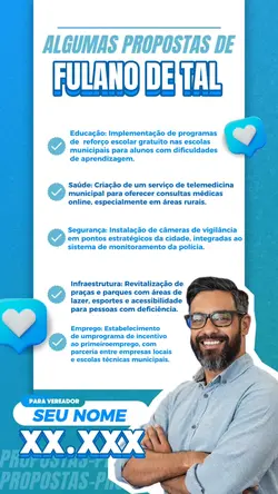 Propostas vereador ✈️