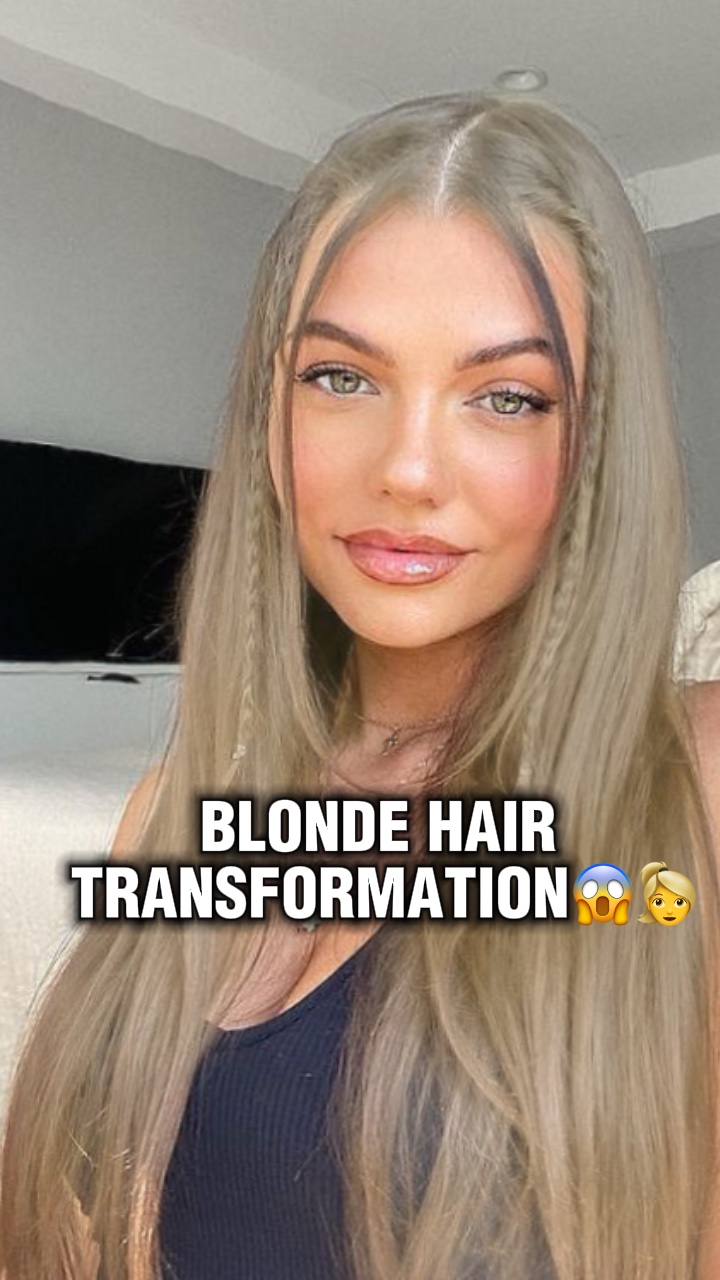 BLONDE HAIR 😱👱‍♀️