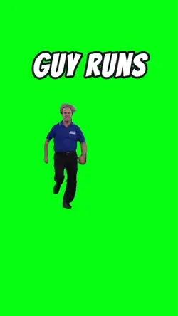 Guy Runs