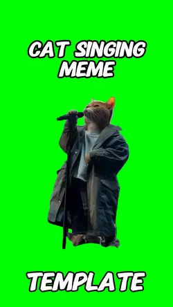 Cat singing
