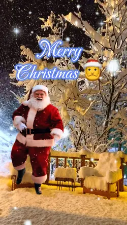 Santa dancing 