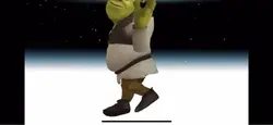 Shrek twerks cutely 
