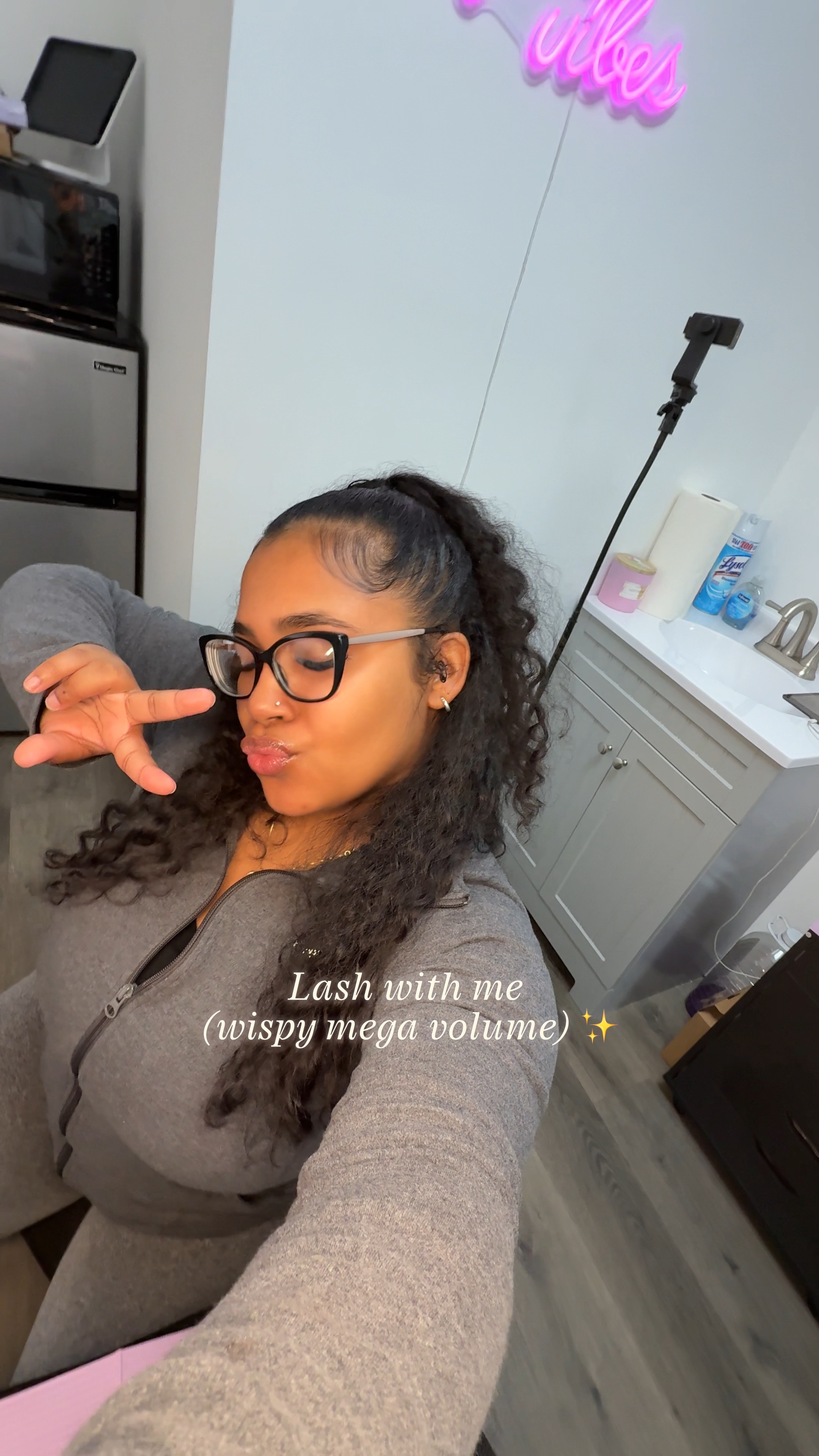 Lash with me ✨