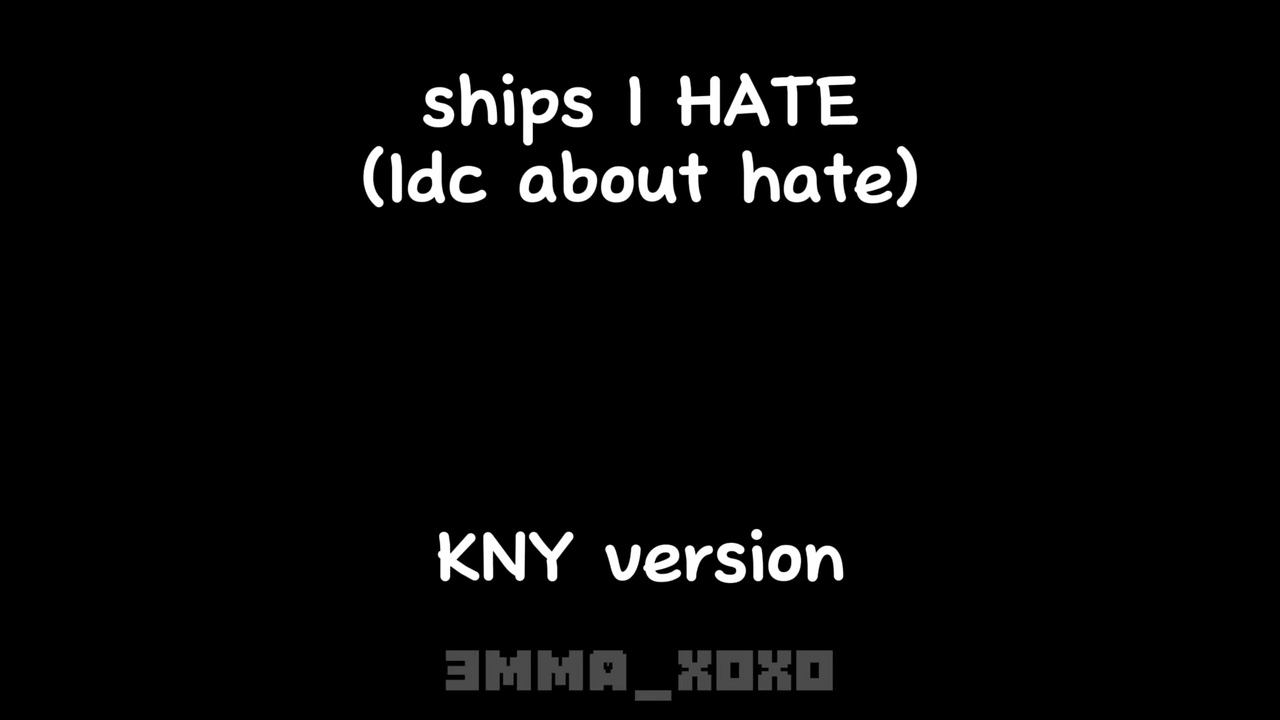Ships I hate