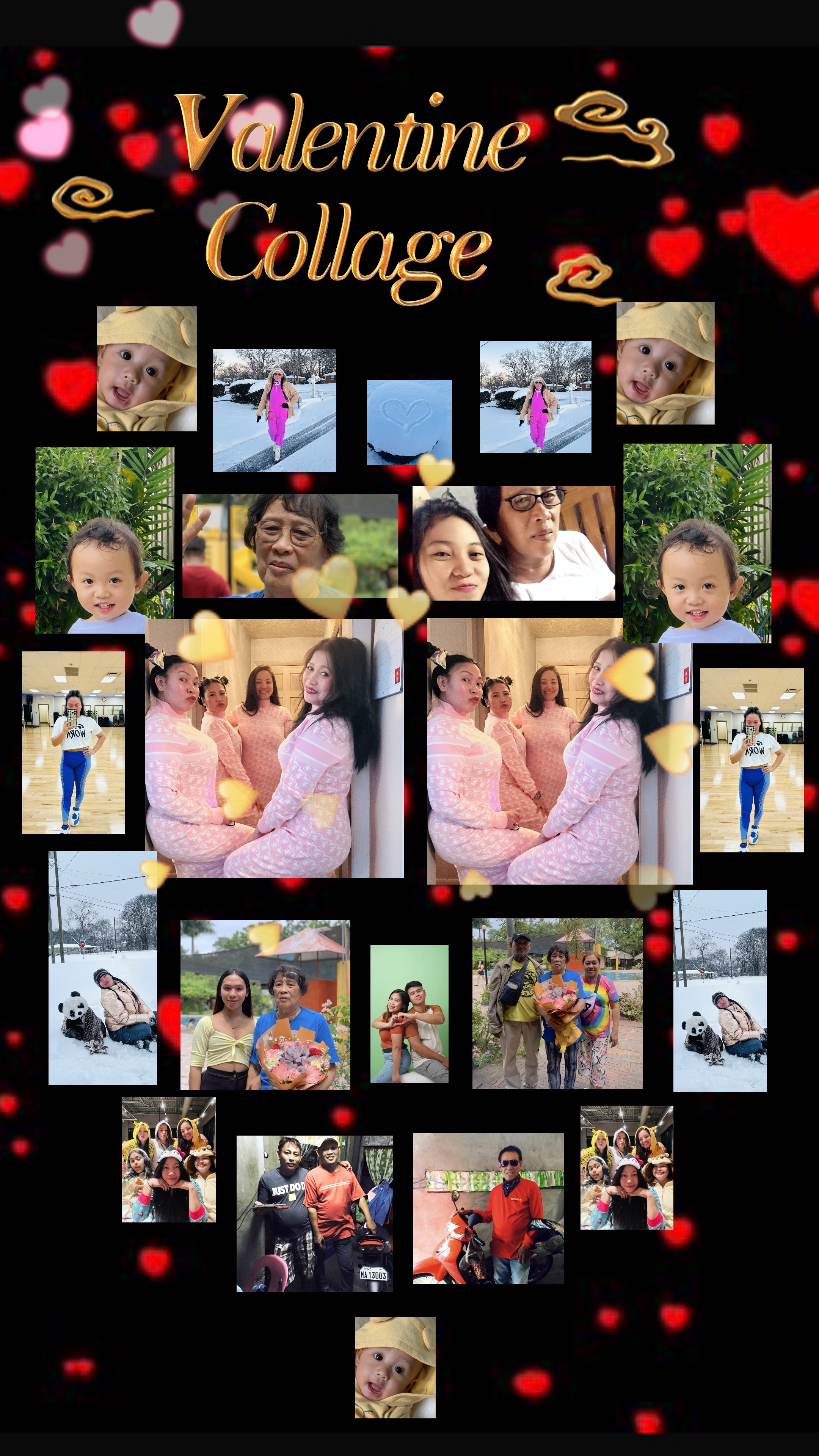 Collage de San Valentín 