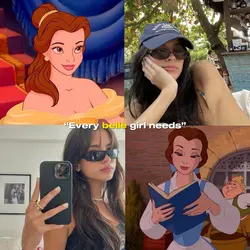 belle tiana rapunzel