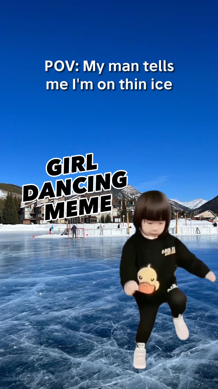 Mädchen tanzen Meme