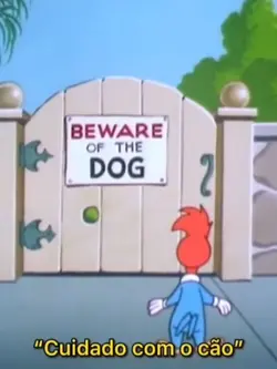Cuidado com cao
