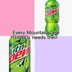 Mtn dew & root beer❤️