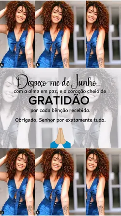 GRATIDÃO JUNHO!