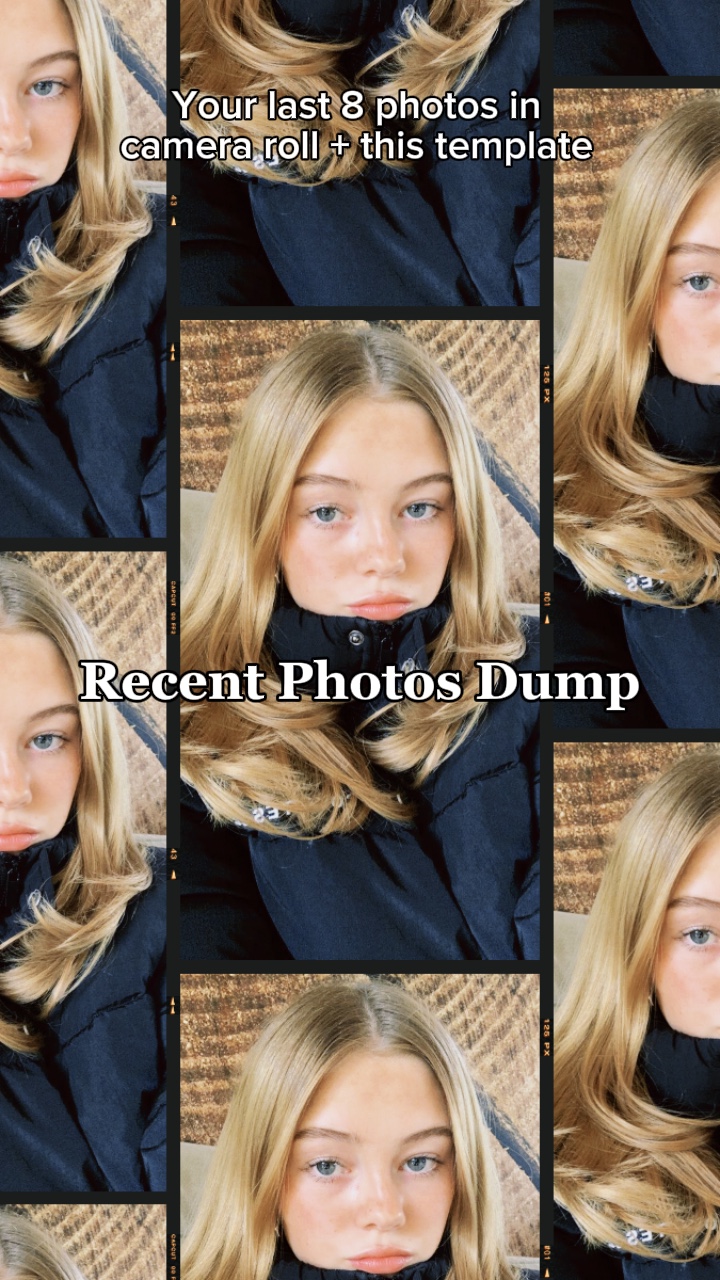 Your photos+template