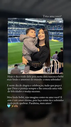 Parabéns sobrinho 
